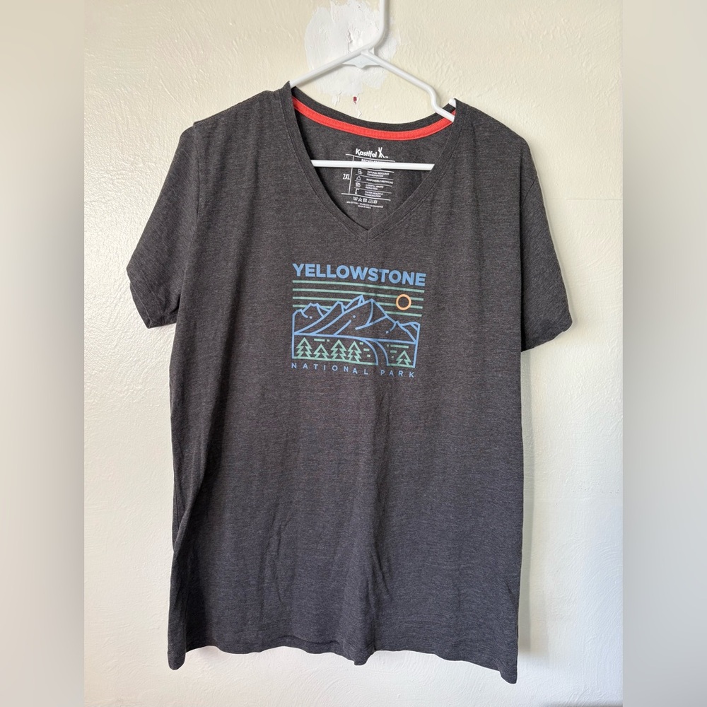 Dark Gray Yellowstone National Park Shirt